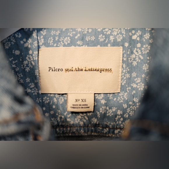 Anthology jeans jacket with ruffles - Picture 3 of 5